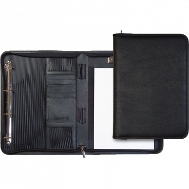 Папка для конференций Brunnen Classic, 27,5х36,5х4 см, черная, синтетика